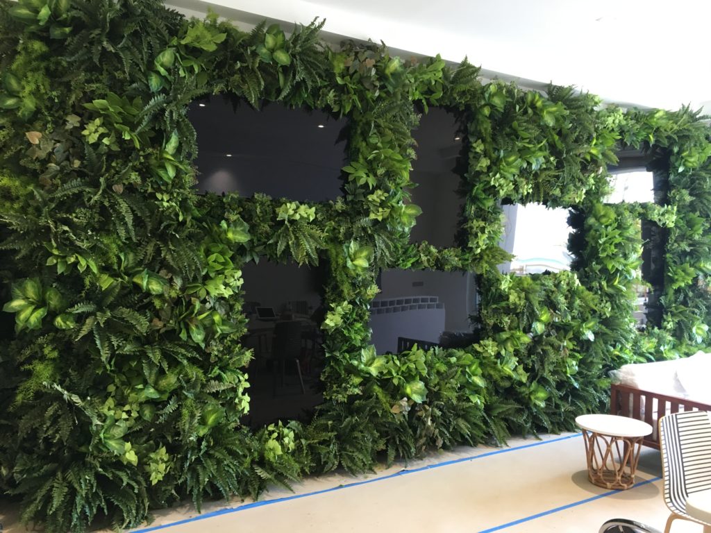 Faux Living Wall Bruce Thompson